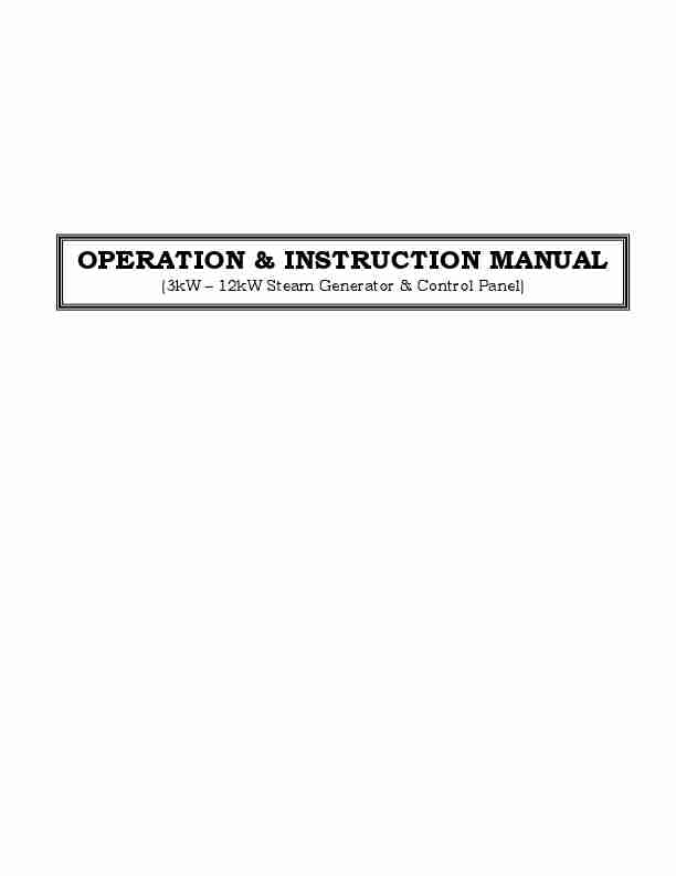 Coasts Steam Generator Manual_pdf
